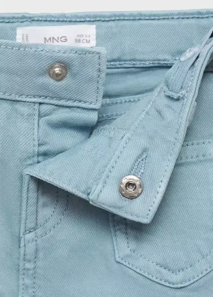 Jean skinny taille basse effiloché