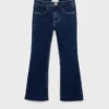 Jean skinny taille basse effiloché