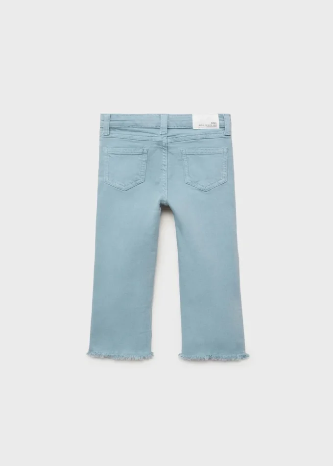 Jean skinny taille basse effiloché