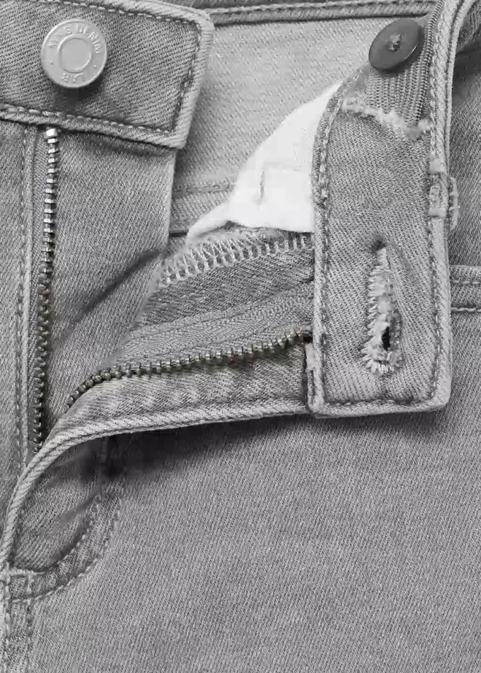 Jean skinny taille basse effiloché Jean skinny taille basse effiloché