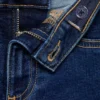 Jean skinny taille basse effiloché