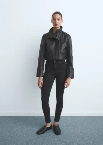 Jean skinny taille haute