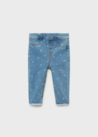 Jean skinny à étoiles