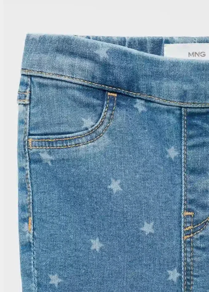 Jean skinny à étoiles Jean skinny à étoiles
