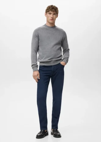 Jean slim bleu noir Jan