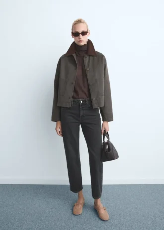 Jean slim taille haute