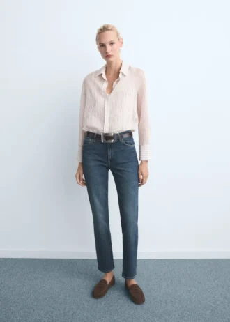 Jean slim taille moyenne