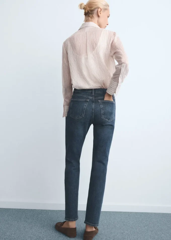 Jean slim taille moyenne Jean slim taille moyenne