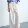 Jean taille basse à jambes larges Jean taille basse à jambes larges