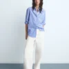 Jean taille basse à jambes larges Jean taille basse à jambes larges