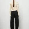Jean taille haute coupe barillet Jean taille haute coupe barillet