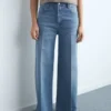 Jean taille haute à jambes larges Jean taille haute à jambes larges