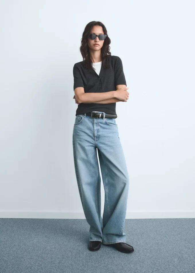 Jean taille mi-haute Jean taille mi-haute