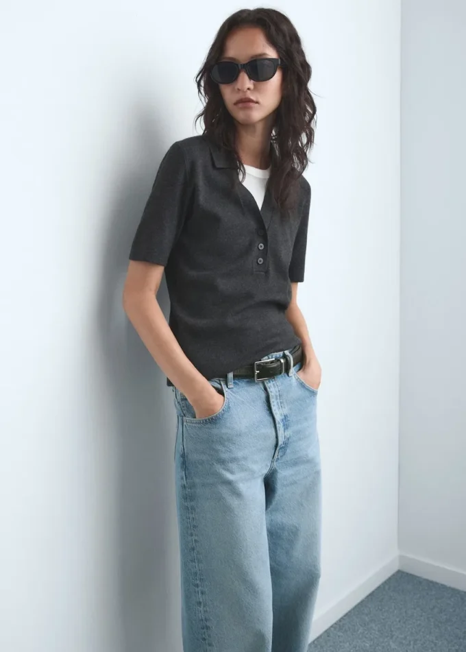 Jean taille mi-haute Jean taille mi-haute