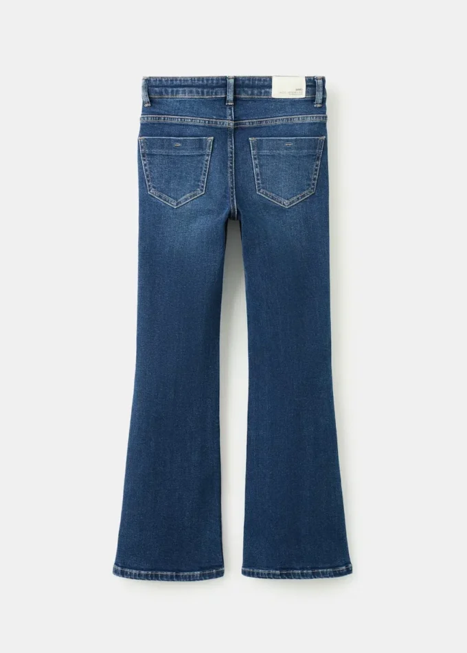 Jeans évasés à boutons Jeans évasés à boutons