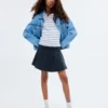 Jupe courte en coton