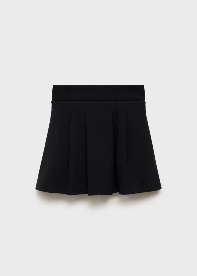 Jupe courte en coton