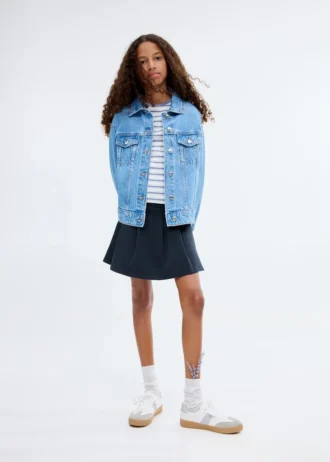 Jupe courte en coton