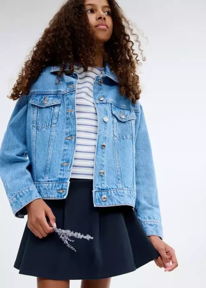 Jupe courte en coton