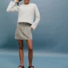 Jupe courte en denim Jupe courte en denim