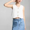 Jupe courte en denim Jupe courte en denim