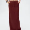 Jupe crayon longue avec ouverture Jupe crayon longue avec ouverture