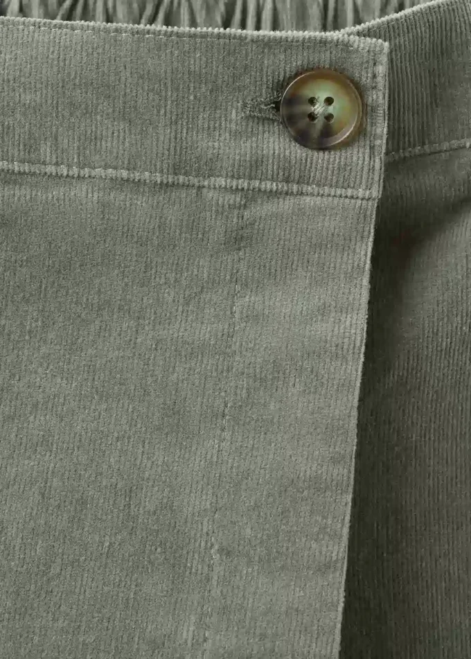Jupe-culotte en velours côtelé Jupe-culotte en velours côtelé