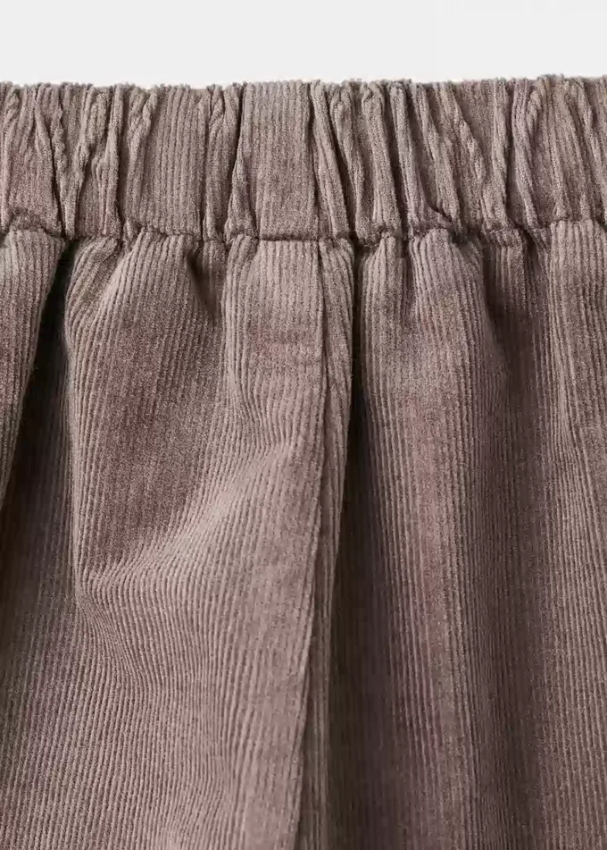 Jupe-culotte en velours côtelé Jupe-culotte en velours côtelé