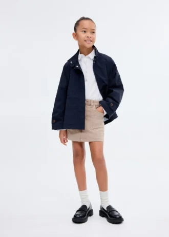 Jupe en coton denim