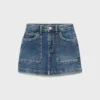 Jupe en coton denim Jupe en coton denim