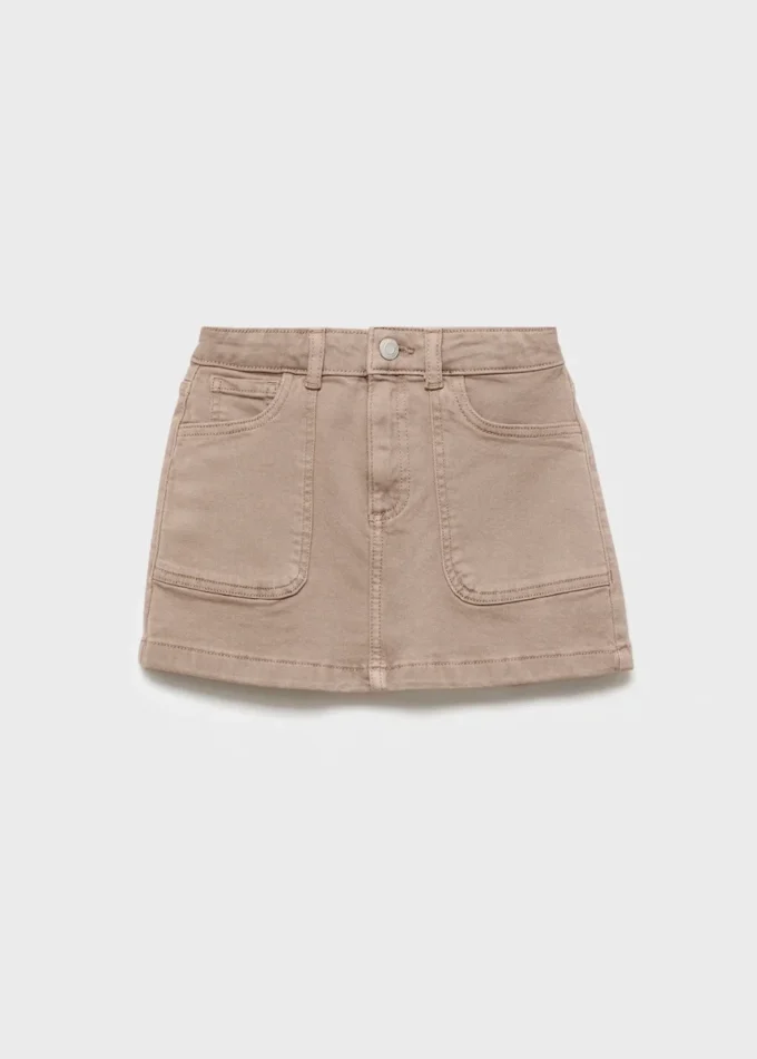 Jupe en coton denim Jupe en coton denim