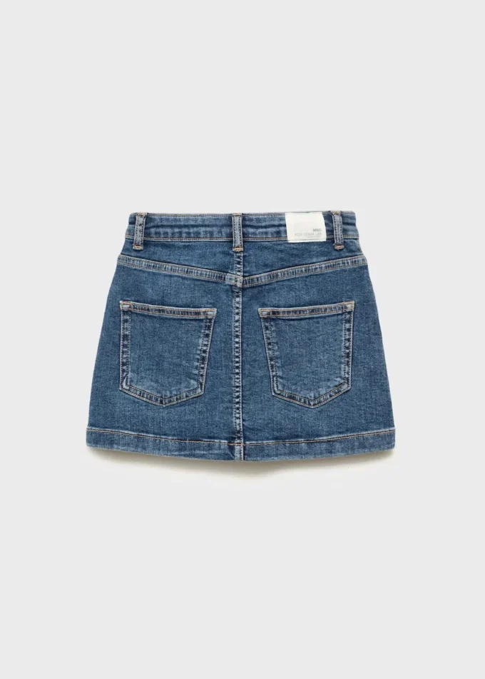 Jupe en coton denim Jupe en coton denim
