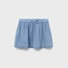 Jupe en coton à nœud Jupe en coton à nœud