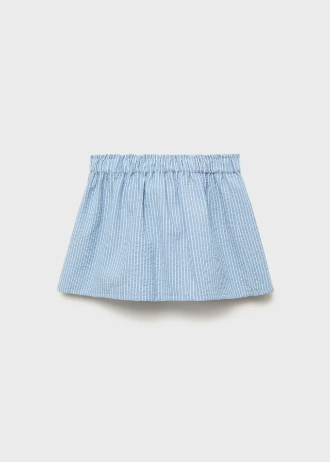 Jupe en coton rayé Jupe en coton rayé