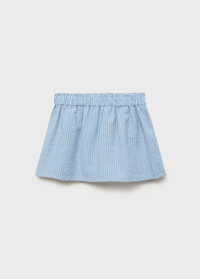 Jupe en coton rayé Jupe en coton rayé