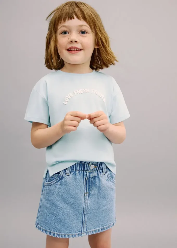 Jupe en denim Paperbag Jupe en denim Paperbag