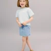 Jupe en denim Paperbag Jupe en denim Paperbag