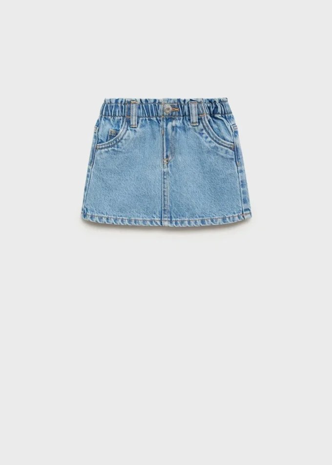 Jupe en denim Paperbag Jupe en denim Paperbag
