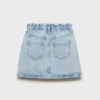 Jupe en denim à taille paperbag Jupe en denim à taille paperbag