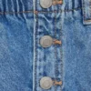 Jupe en denim à taille paperbag Jupe en denim à taille paperbag