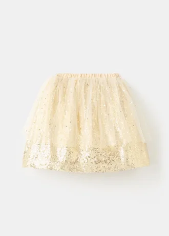 Jupe en tulle à paillettes