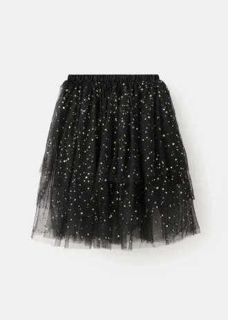 Jupe en tulle à étoiles