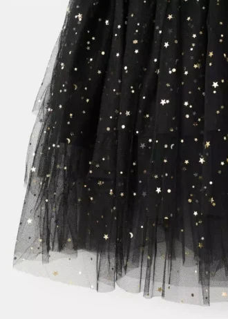 Jupe en tulle à étoiles