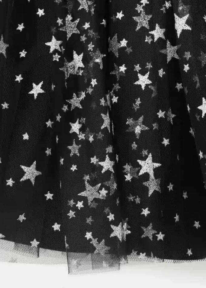 Jupe en tulle à étoiles