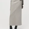 Jupe longue à taille élastiquée