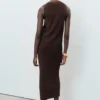 Jupe midi en maille fine Jupe midi en maille fine