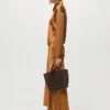 Jupe midi en satin Jupe midi en satin