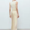 Jupe midi en satin Jupe midi en satin