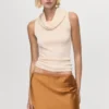 Jupe midi en satin Jupe midi en satin