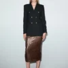 Jupe midi à paillettes Jupe midi à paillettes